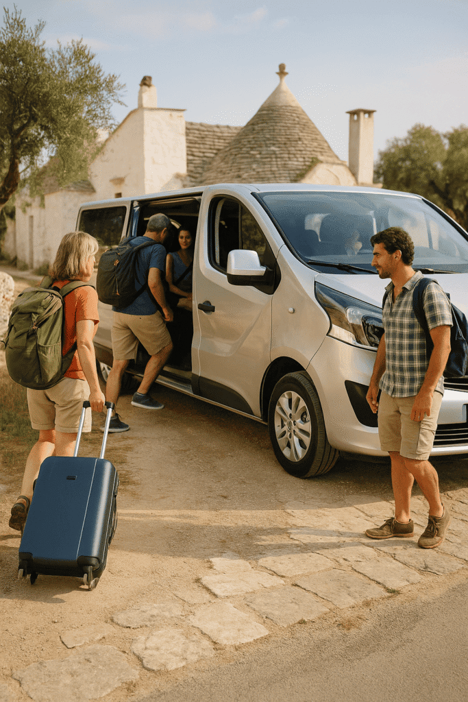 noleggio van 9 posti puglia