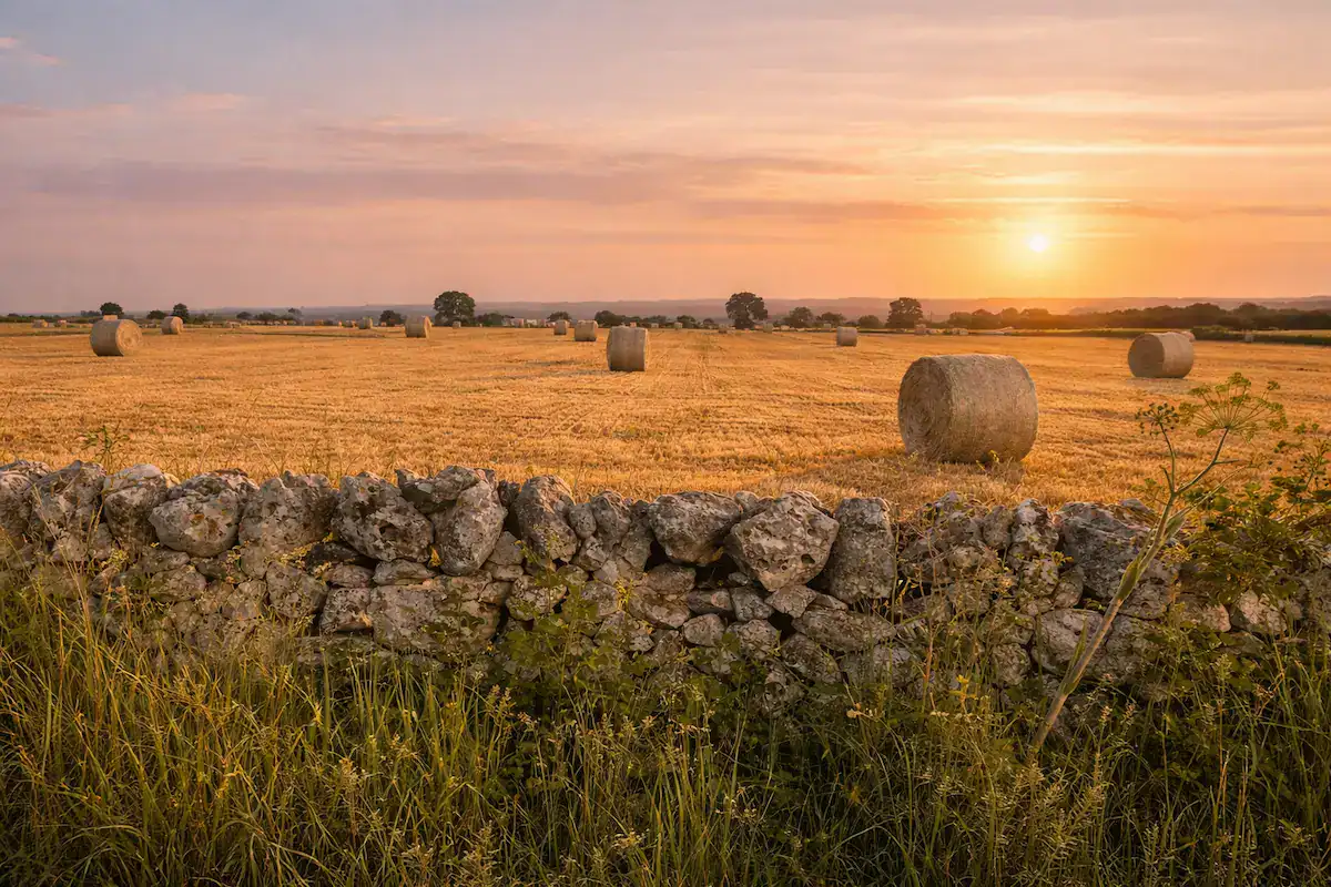 Murgia countryside in Puglia