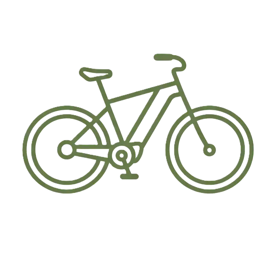 Ebike elettrica in Puglia per noleggio e tour, paesaggi naturali e ciclabili.