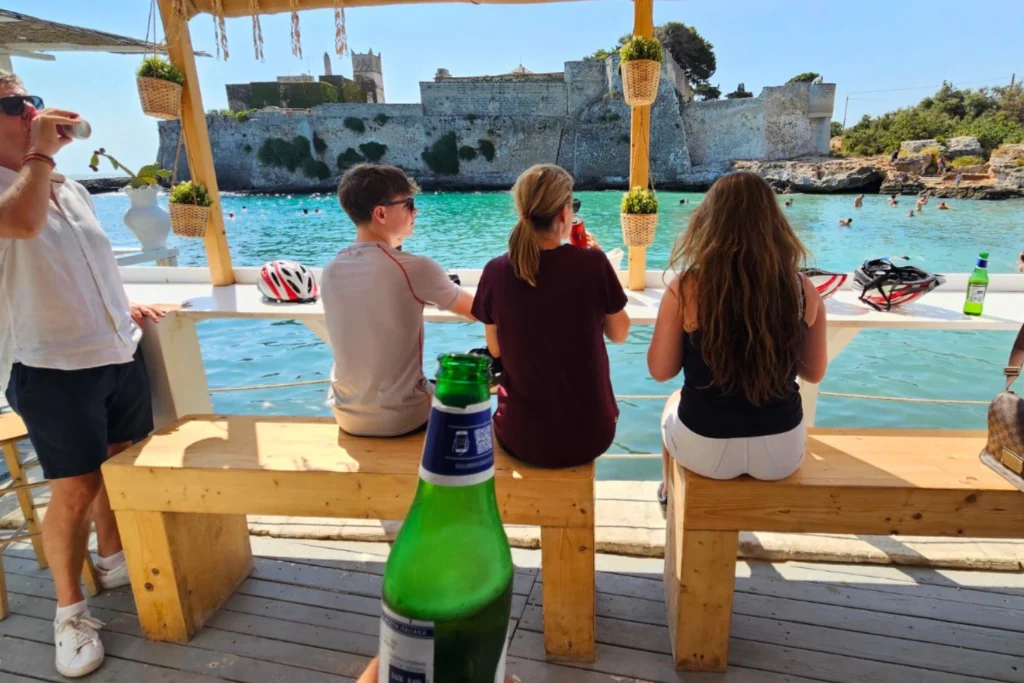 We stop where the view speaks.