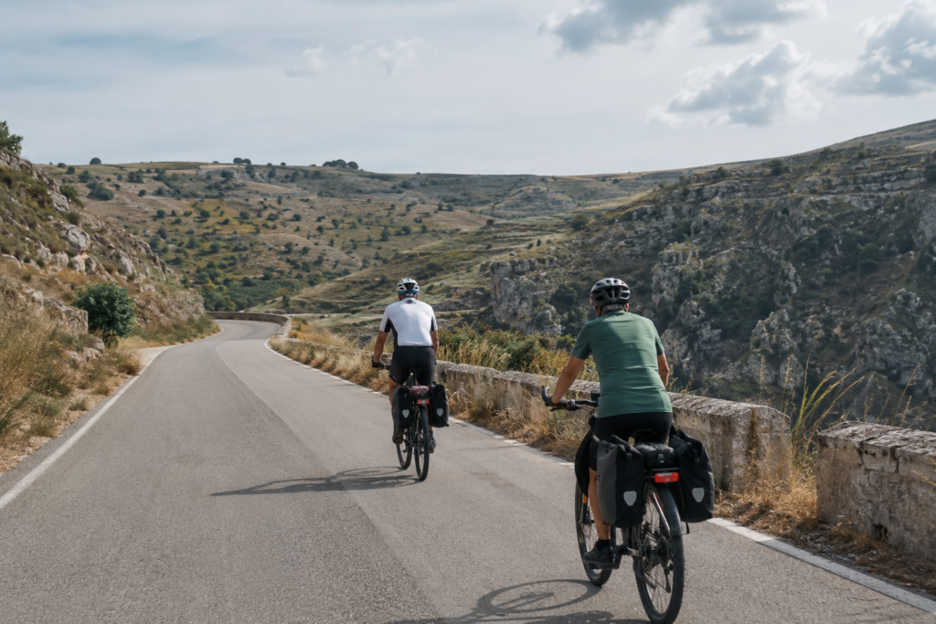 Scenic e-bike route near Matera and Basilicata
