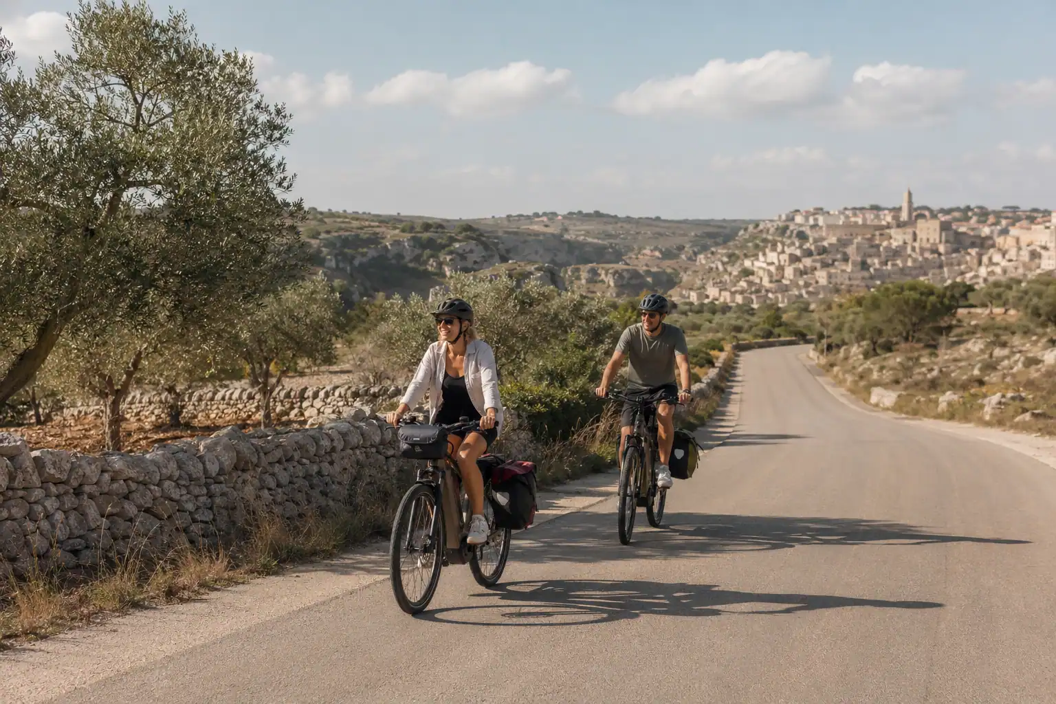 E-bike rental in Puglia with GPS support and local assistance